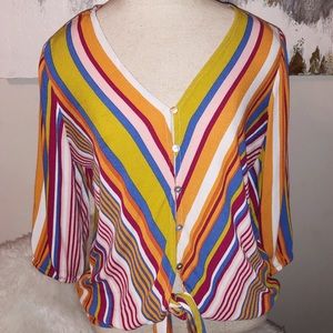 Rainbow blouse